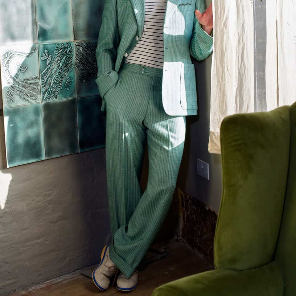 tailoring, tweed