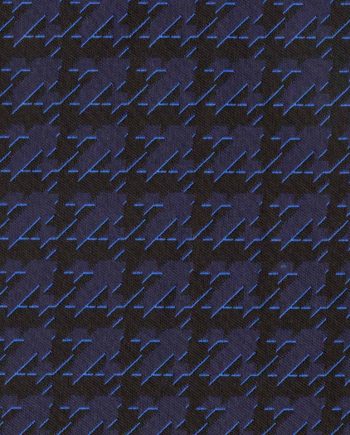Exploded Houndstooth Blue