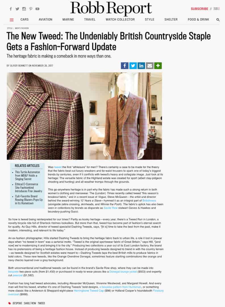 The Rodd Report The-Robb-Report-261117-for-web - Dashing Tweeds
