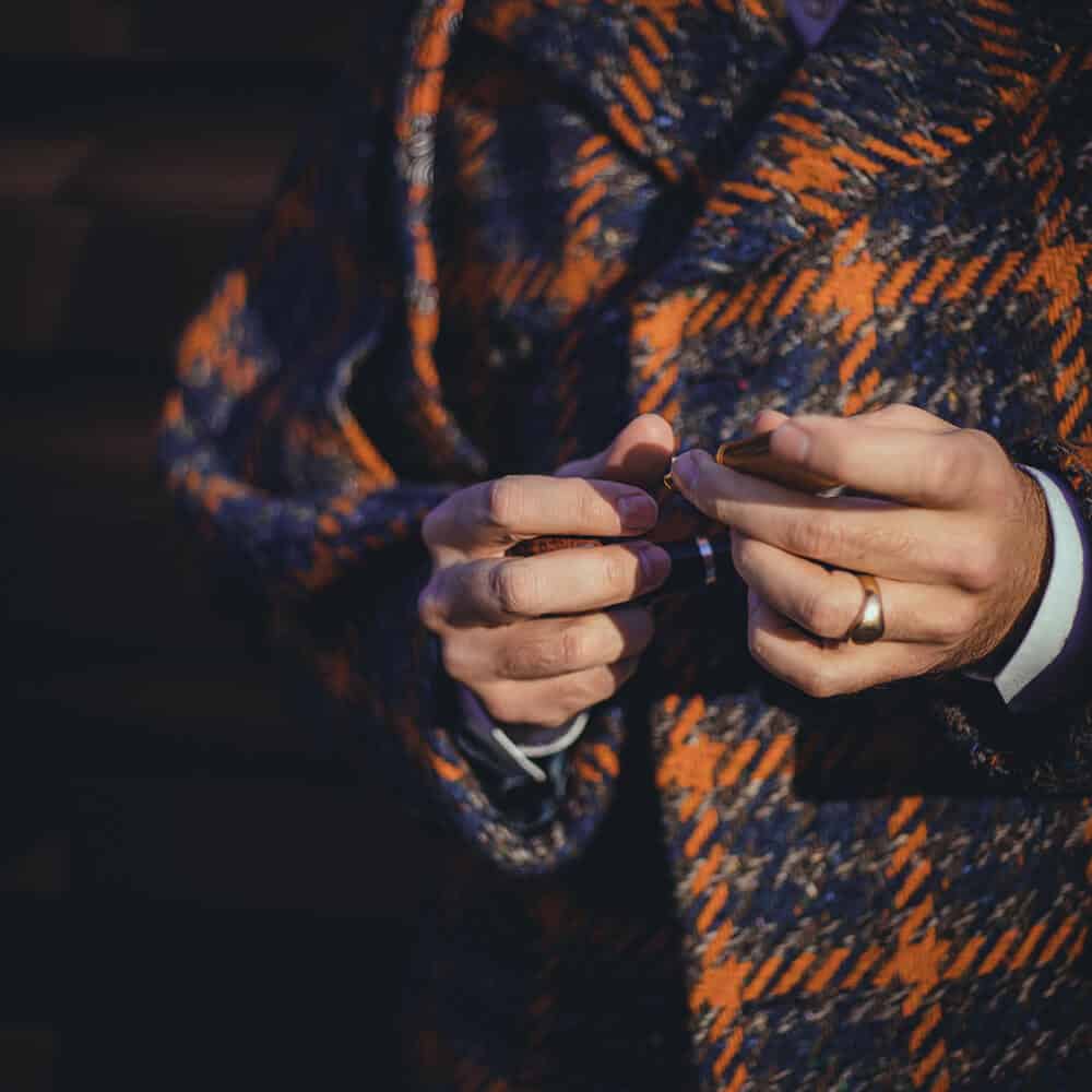 tweed coat