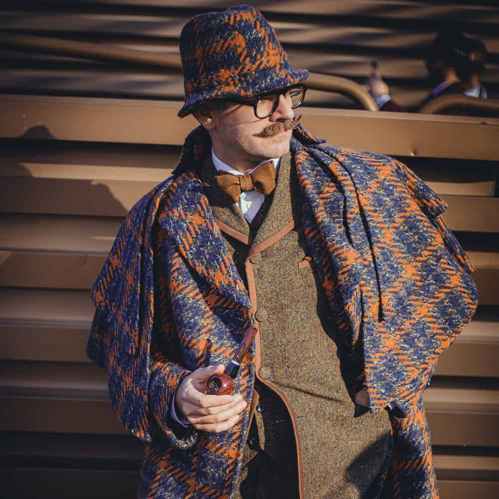 tweed coat