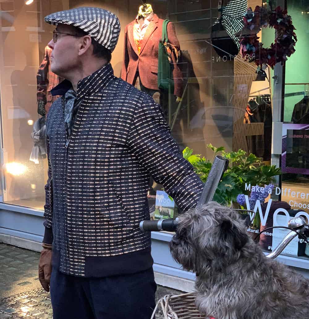 guy hills, reflective tweed, dashing tweeds