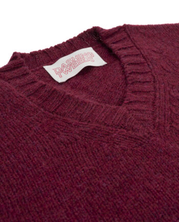 Bordeaux V Neck